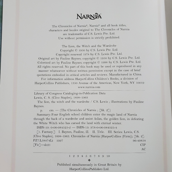 The Chronicles of Narnia Full-Color Gift Edition Box Set - Picture 8 of 11
